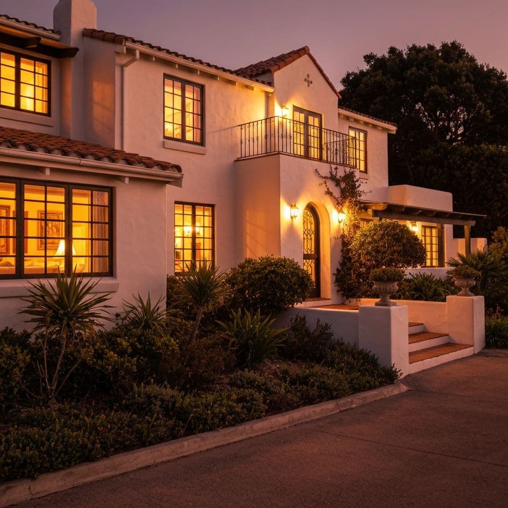 Luxury guesthouse exterior